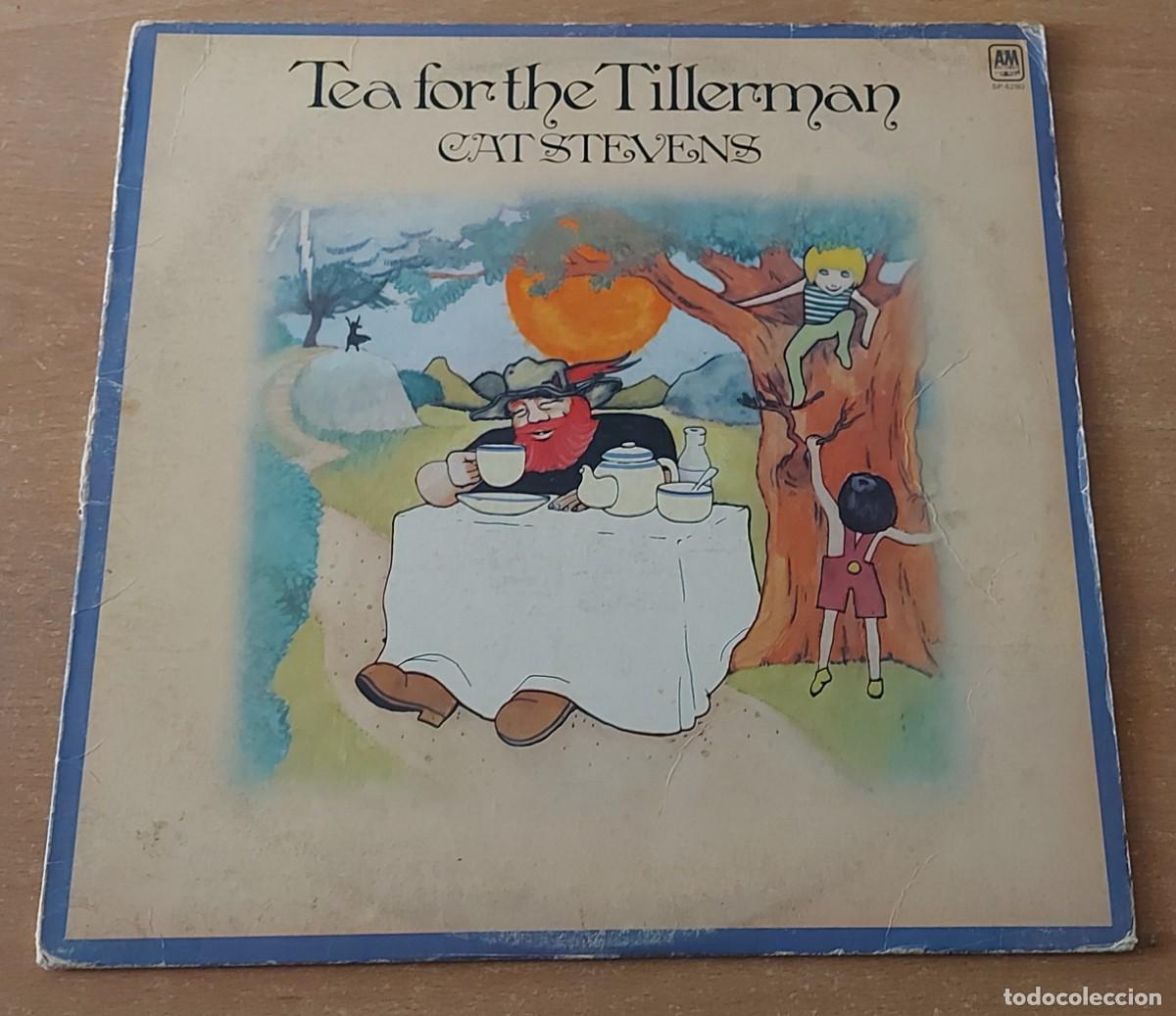 Discos de vinilo: LP CAT STEVENS TEA FOR THE TILLERMAN A&M RECORDS - Foto 1