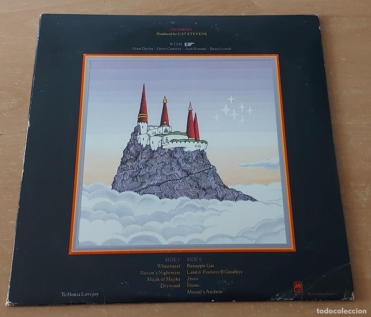 Discos de vinilo: LP CAT STEVENS NUMBERS A&M RECORDS - Foto 2