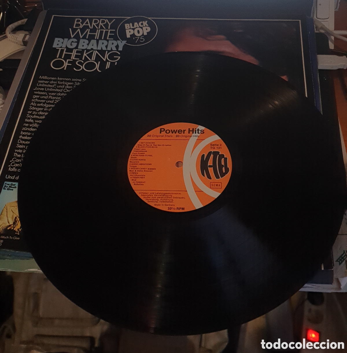 Discos de vinilo: Ktel s Power hits. VV.AA - Foto 2