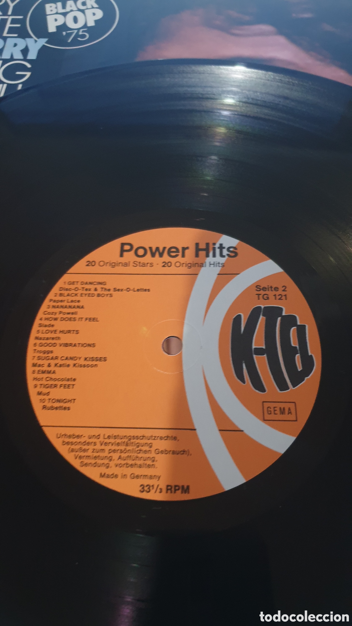 Discos de vinilo: Ktel s Power hits. VV.AA - Foto 3