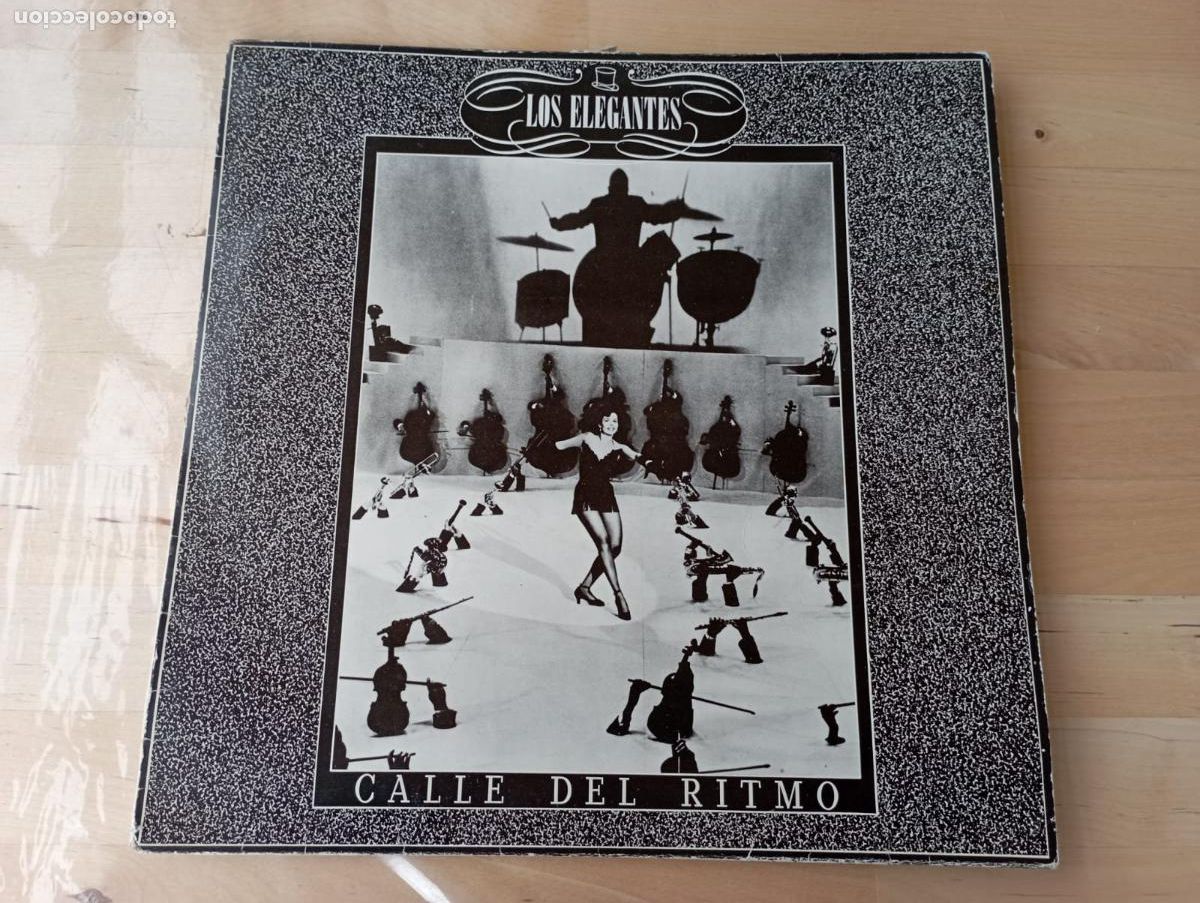 Discos de vinilo: LOS ELEGANTES / CALLE DEL RITMO / RARA AVIS 1983 - Foto 1