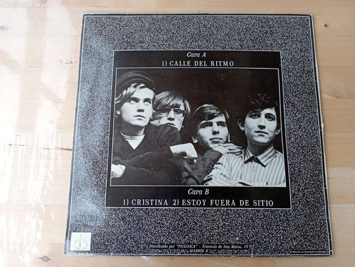 Discos de vinilo: LOS ELEGANTES / CALLE DEL RITMO / RARA AVIS 1983 - Foto 2