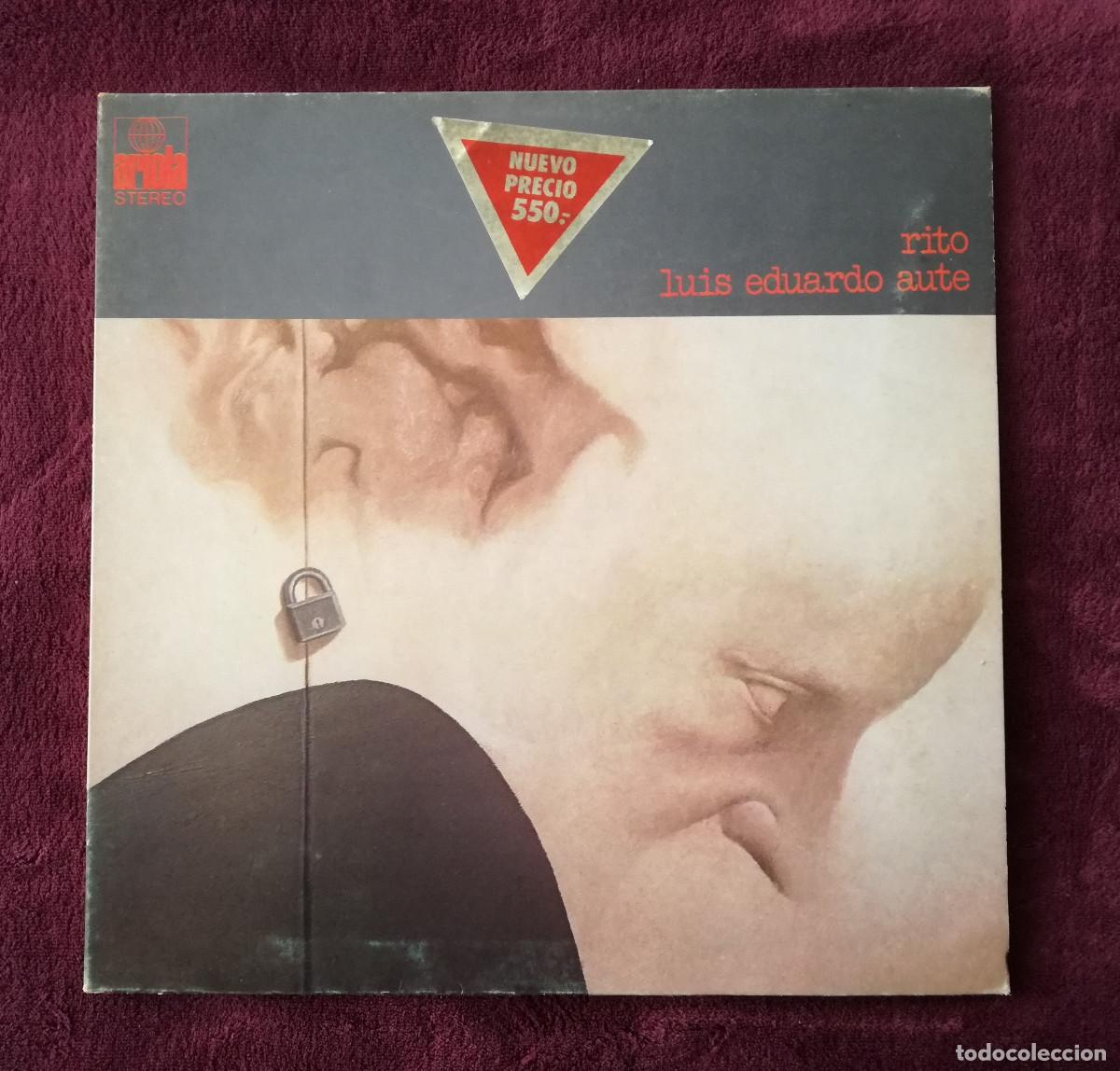 Discos de vinilo: LUIS EDUARDO AUTE - RITO (ARIOLA) LP GATEFOLD - Foto 1