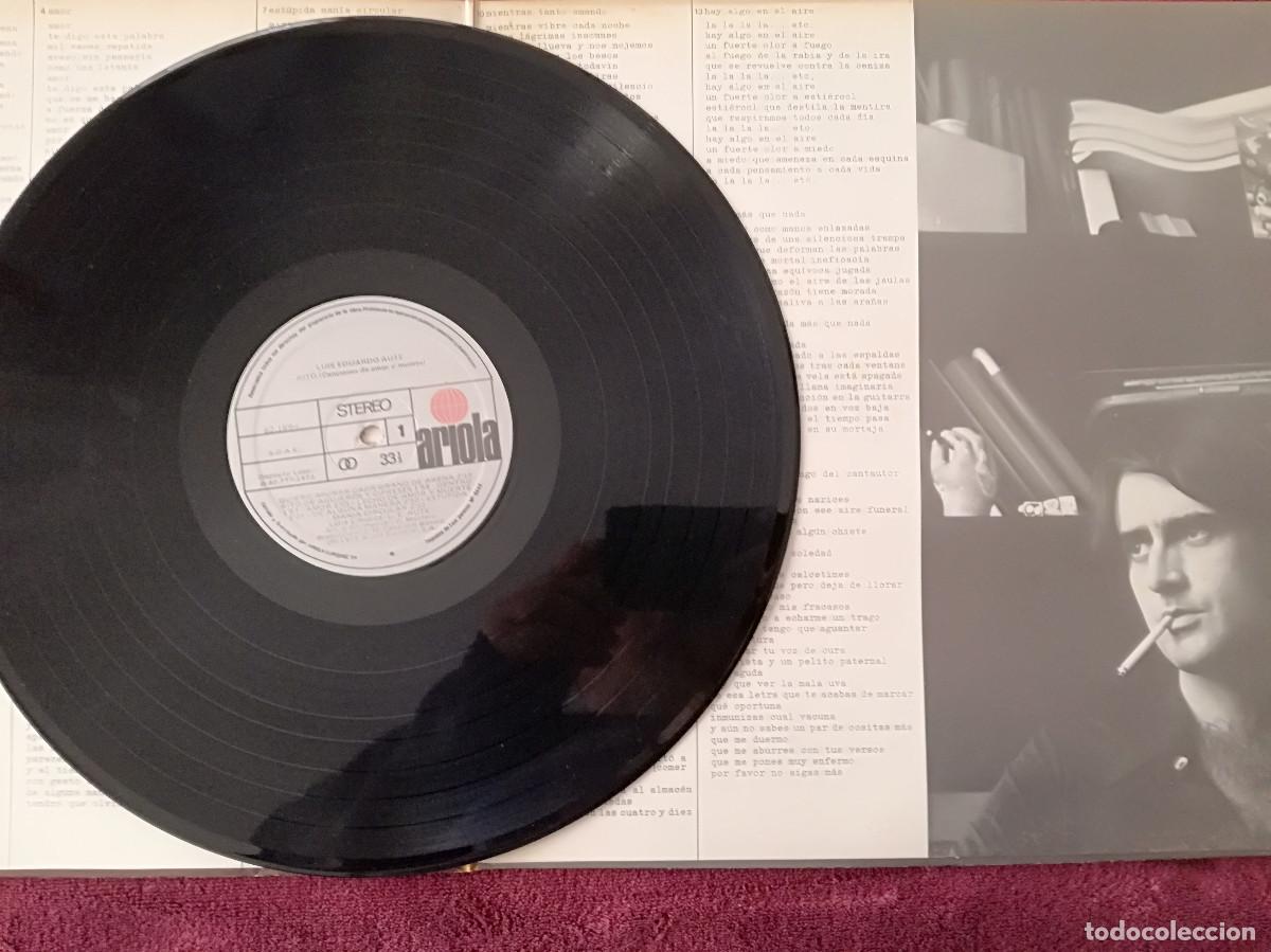 Discos de vinilo: LUIS EDUARDO AUTE - RITO (ARIOLA) LP GATEFOLD - Foto 4