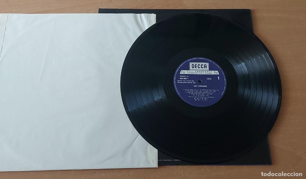 Discos de vinilo: LP CAT STEVENS DECCA FFSS A&Ntilde;O 1982 ESPA&Ntilde;A - Foto 3