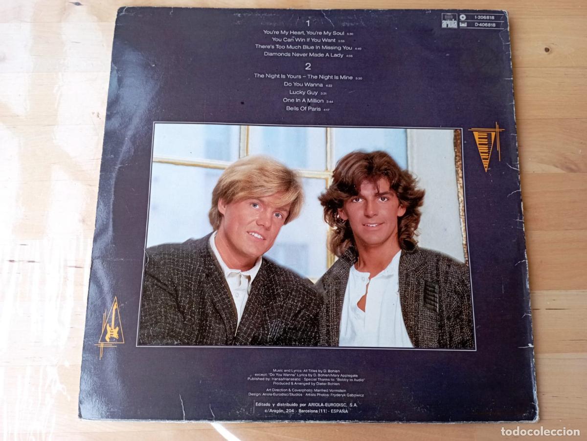 Discos de vinilo: MODERN TALKING - THE FIRST ALBUM ARIOLA - 1985 - Foto 2