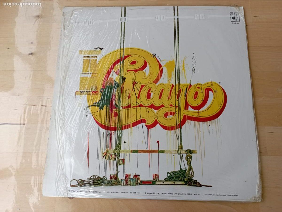 Discos de vinilo: Chicago - Grandes &Eacute;xitos - LP. del sello CBS de 1976 - Foto 2