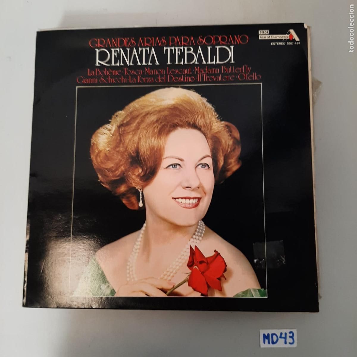 Discos de vinilo: Renata Tebaldi - Foto 1