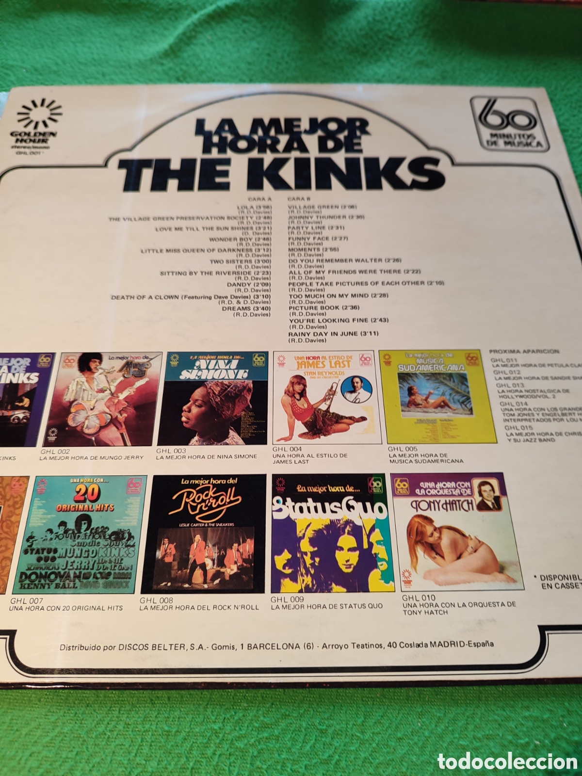 Discos de vinilo: The Kinks - La hora de The Kinks - Foto 2