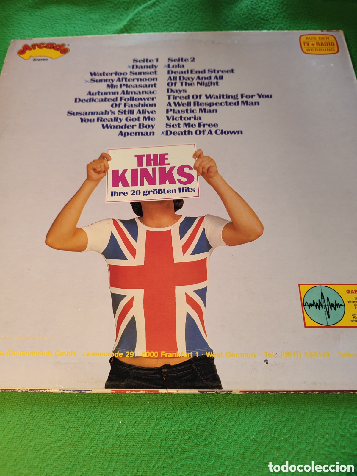 Discos de vinilo: The Kinks - Ihre 20 grobten hits - Foto 2