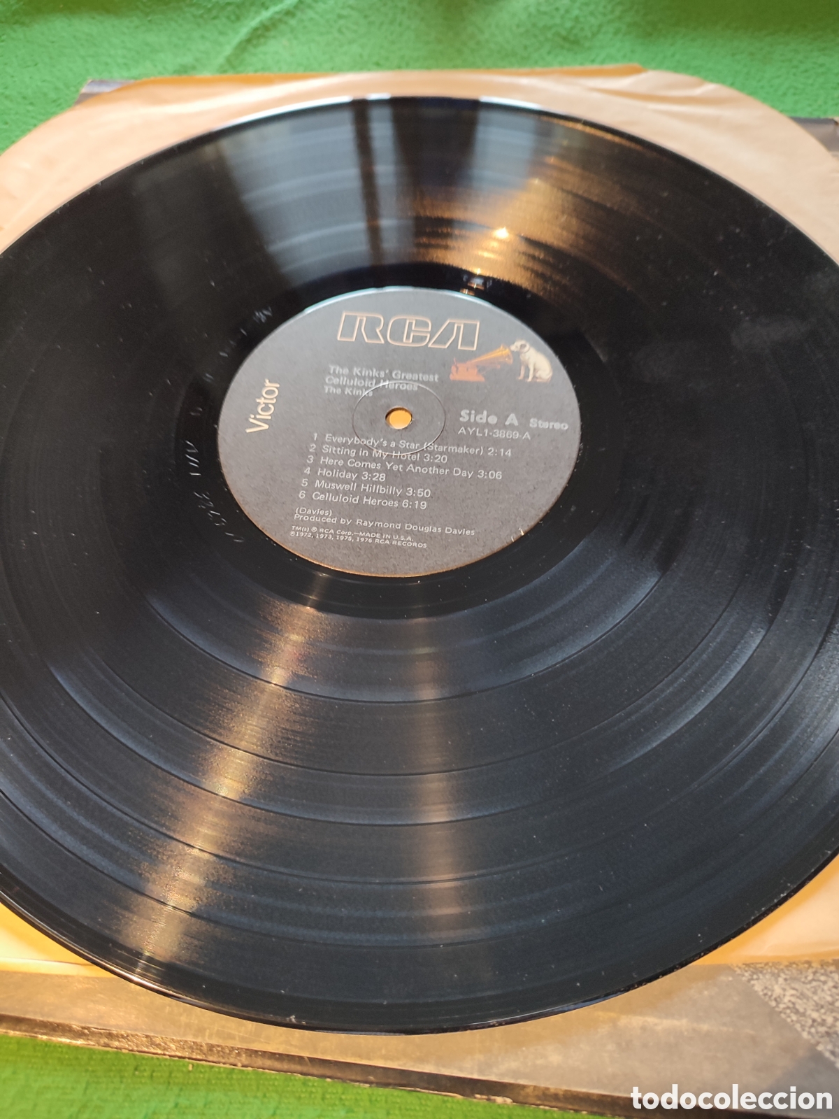 Discos de vinilo: The Kinks - Celluloid Heroes - Foto 3