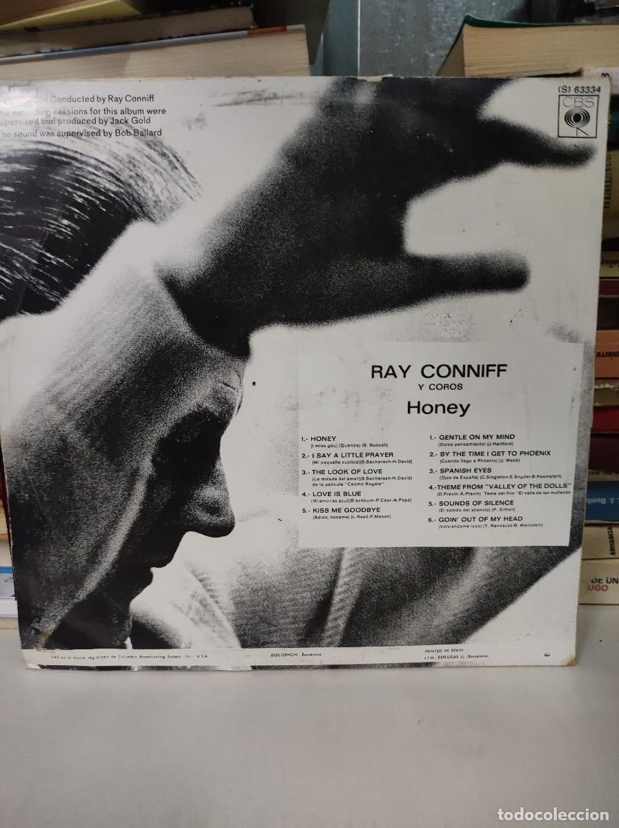 Discos de vinilo: Ray Conniff And The Singers &ndash; Honey - Foto 2