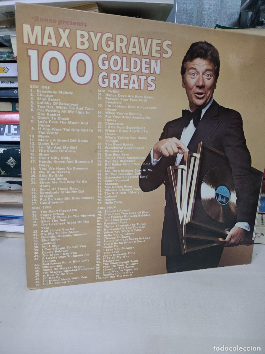 Discos de vinilo: MAX GRAVES 100 GOLDEN GREATS - Foto 2
