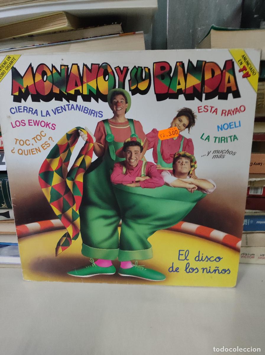 Discos de vinilo: Monano Y Su Banda &ndash; El Disco De Los Ni&ntilde;os - Foto 1