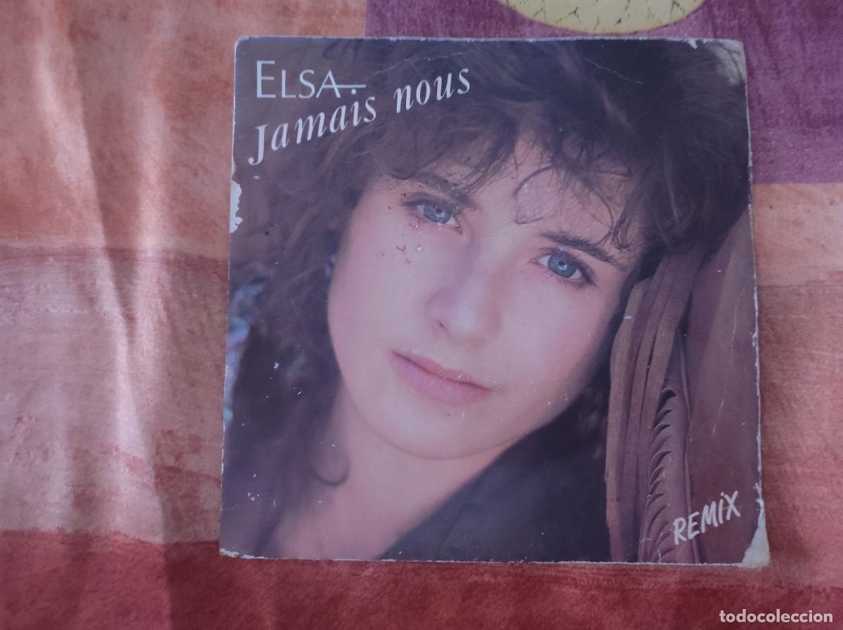 Discos de vinilo: Elsa &ndash; Jamais Nous (Remix) single - Foto 1