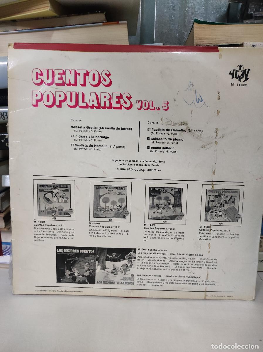Discos de vinilo: Cuentos Populares Vol. 5 - Foto 2