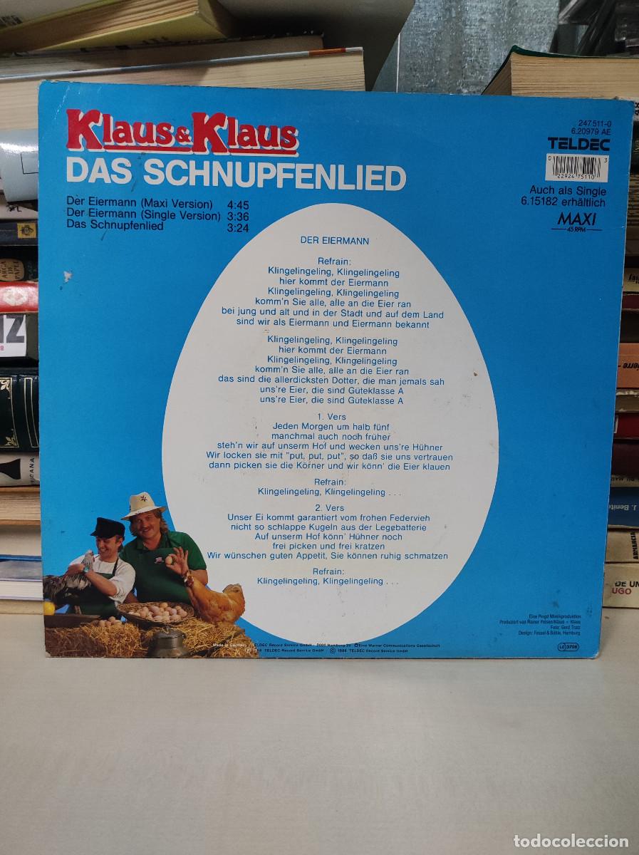 Discos de vinilo: Klaus & Klaus &ndash; Der Eiermann - Foto 2