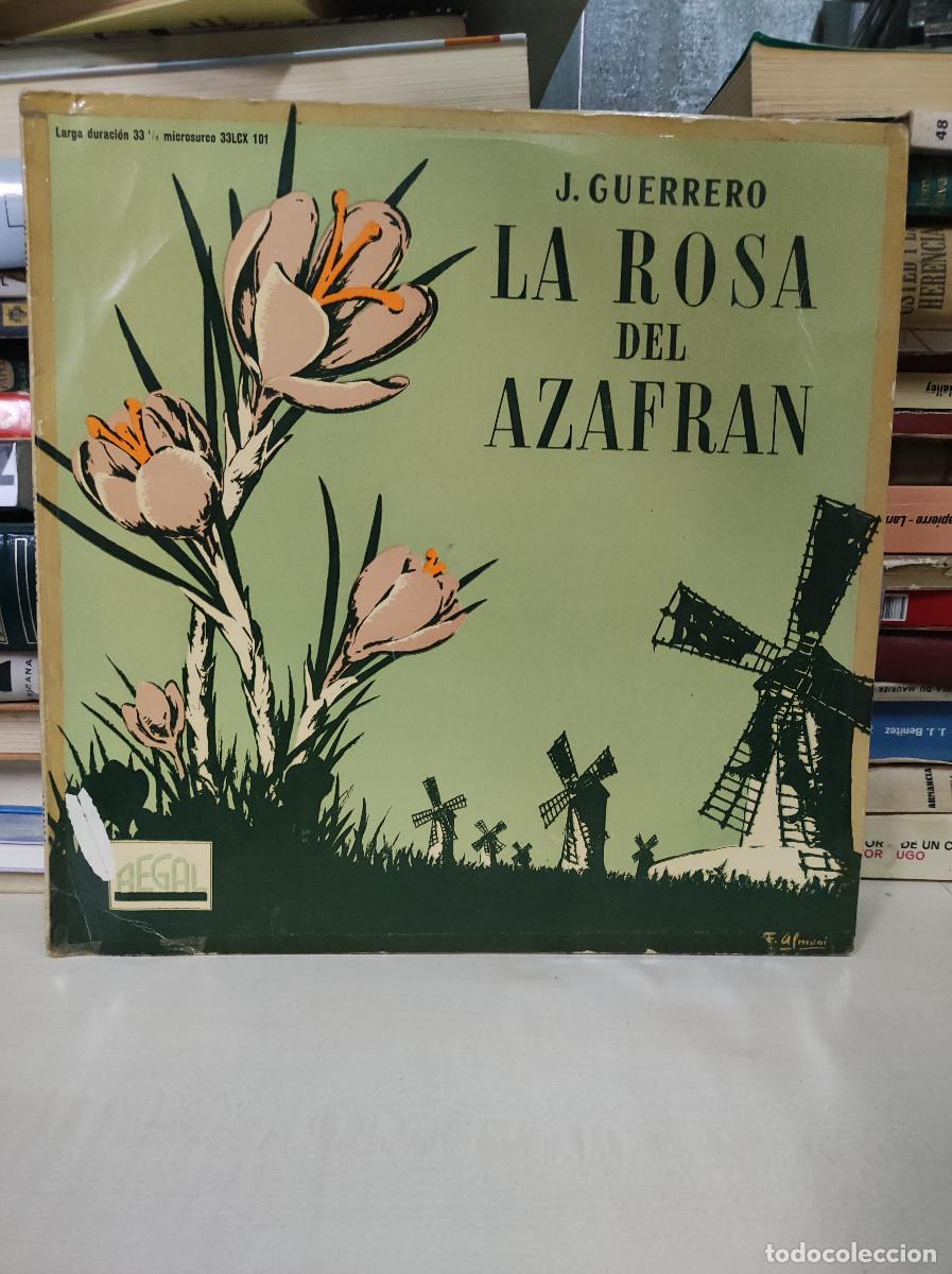 Discos de vinilo: LA ROSA DEL AZAFRAN J. GUERRERO - Foto 1