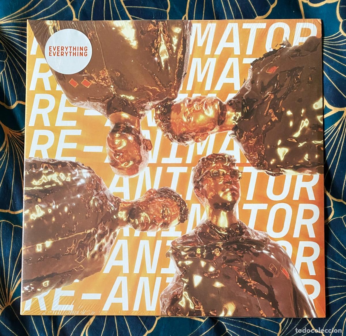 Discos de vinilo: EVERYTHING EVERYTHING - RE-ANIMATOR LP GATEFOLD PRECINTADO DISCO TRANSPARENTE - SYNTH-POP INDIE ROCK - Foto 1