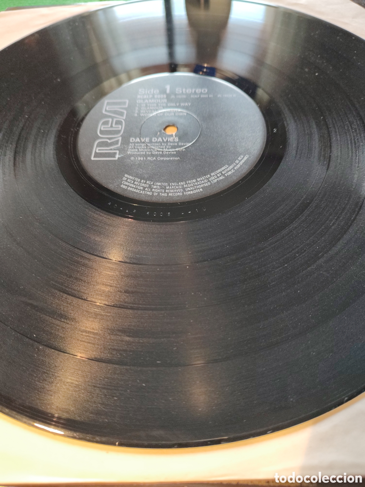 Discos de vinilo: Dave Davies - Glamour - Foto 3
