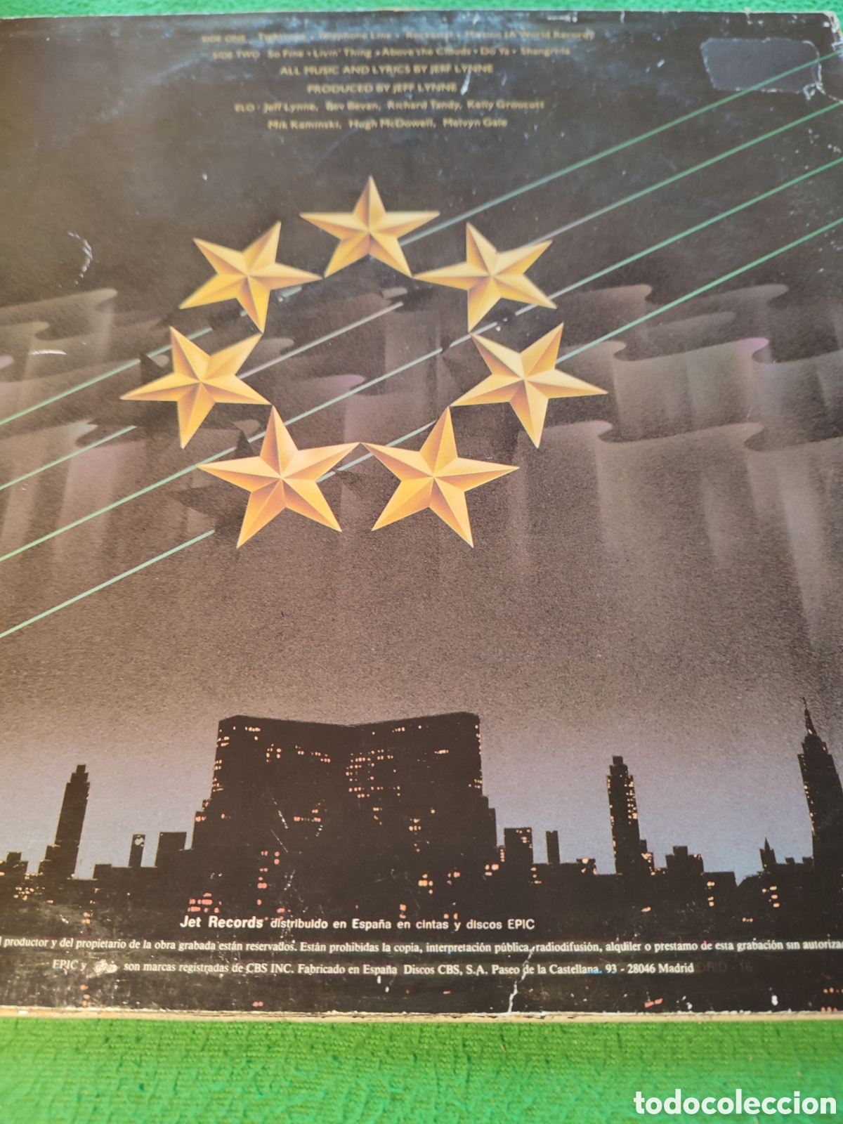 Discos de vinilo: Electric Light Orchestra - A New World Record - Foto 2