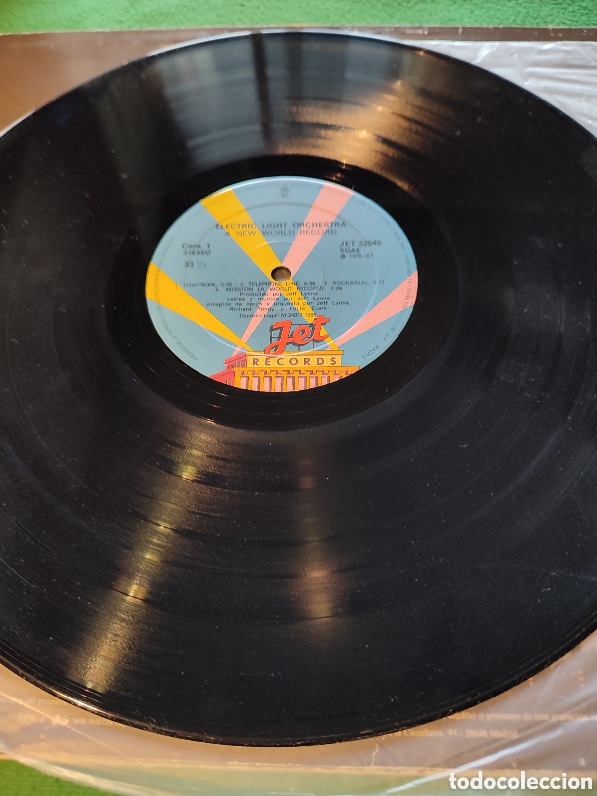 Discos de vinilo: Electric Light Orchestra - A New World Record - Foto 3