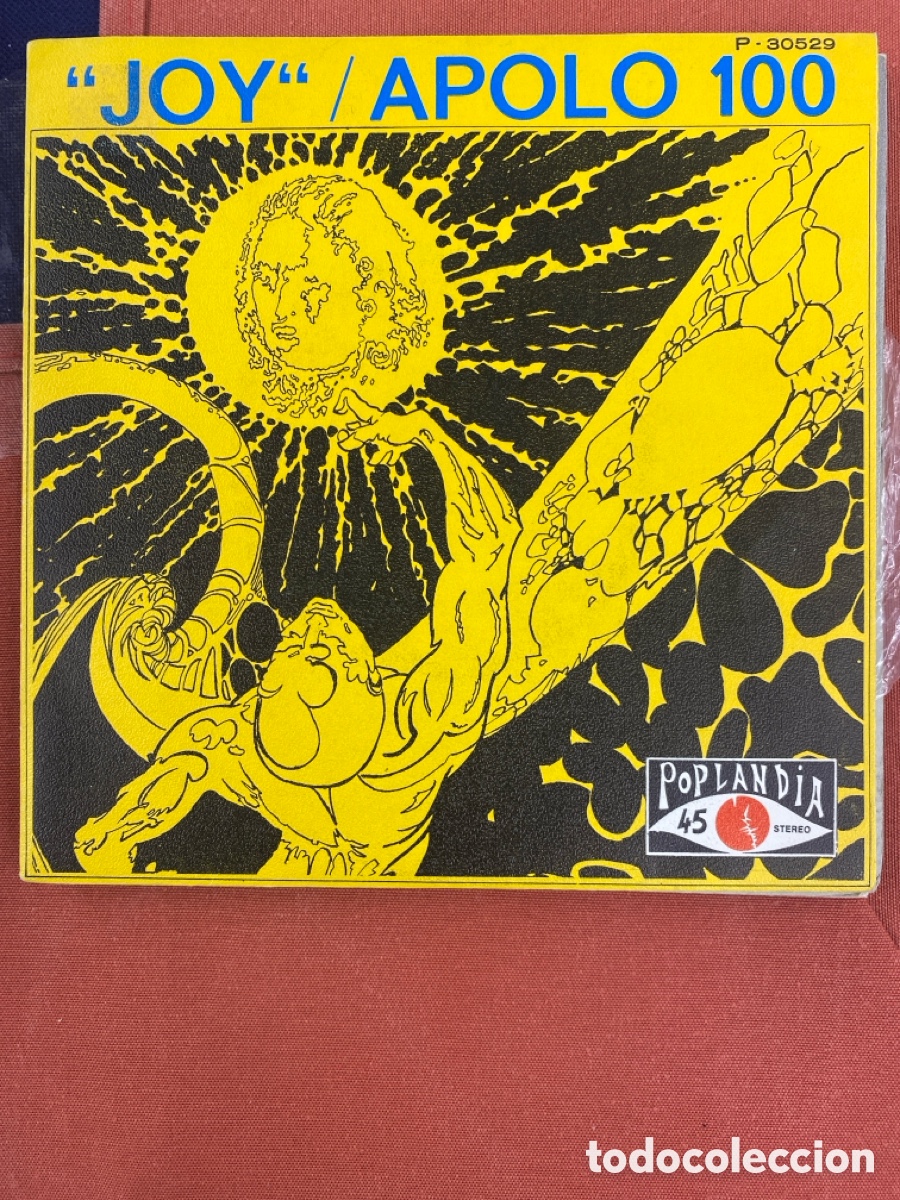Discos de vinilo: APOLO 100 - JOY + EXERCISE IN A MINOR SINGLE SPAIN - Foto 1
