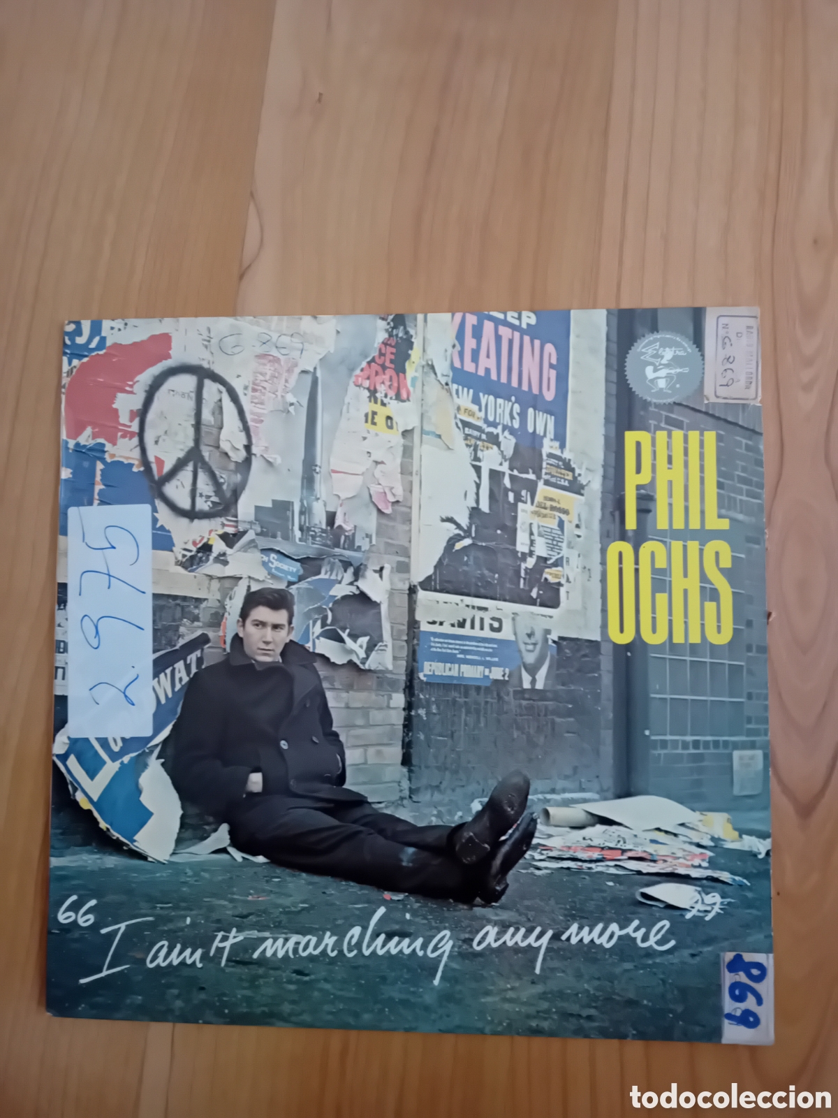 Discos de vinilo: PHIL OCHS. I AINT MARCHING ANYMORE - Foto 1