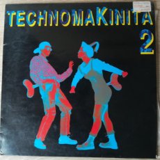 Discos de vinilo: TECHNOMAKINITA 2 - DOBLE LP VINILO 33 RPM - BLANCO Y NEGRO MUSIC S.A. - AÑO 1991.