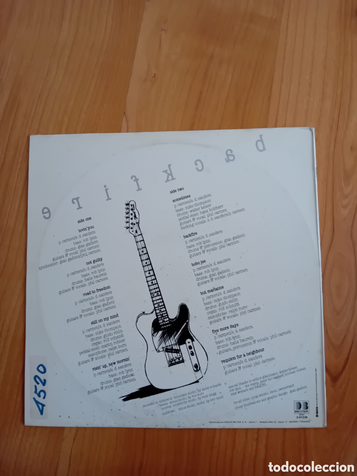 Discos de vinilo: PHIL CARMEN. BACKFIRE - Foto 2