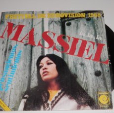 Discos de vinilo: DISCO SINGLE DE VINILLO DE MASSIEL