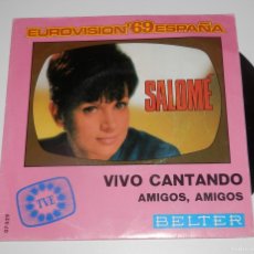 Discos de vinilo: DISCO SINGLE DE VINILLO DE SALOMÉ