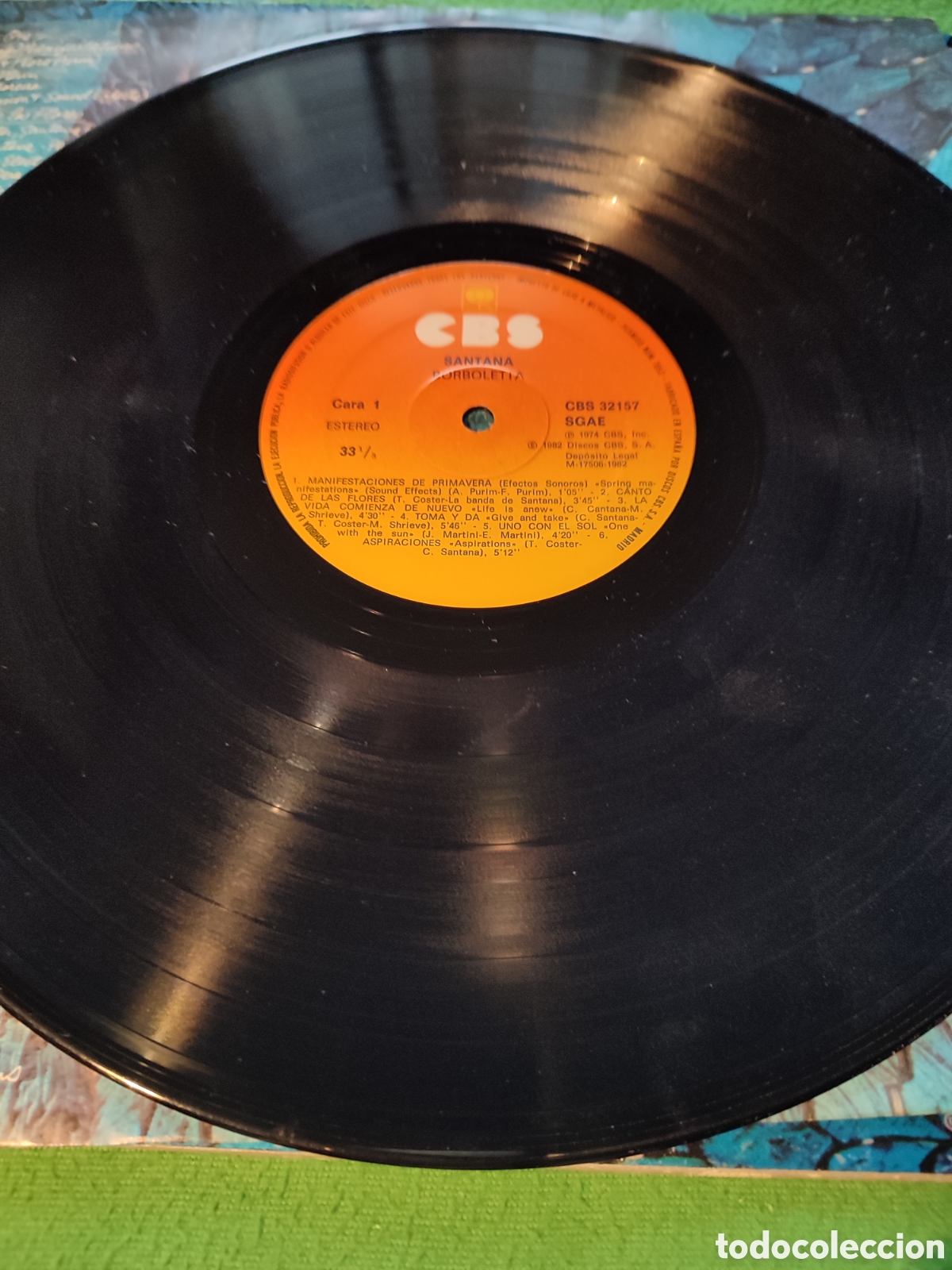 Discos de vinilo: Santana - Borboletta - Foto 4