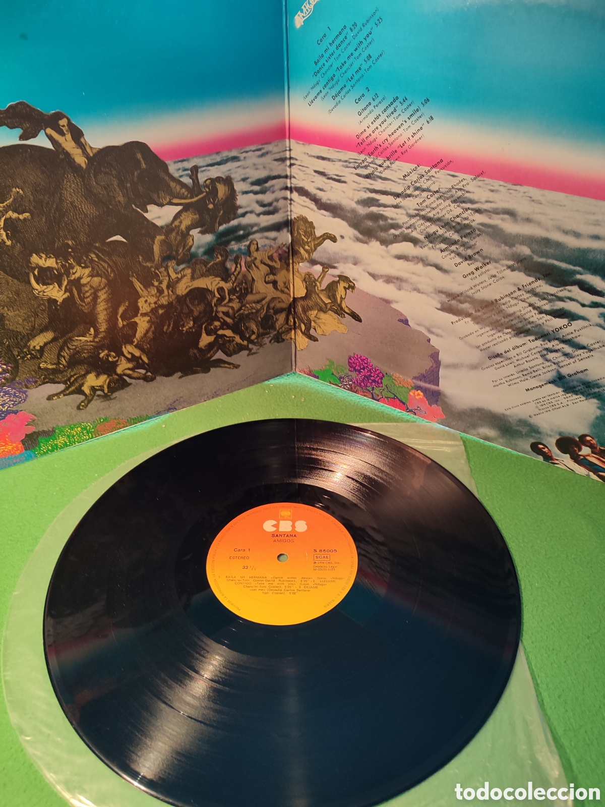 Discos de vinilo: Santana - Amigos Vinilo Lp - Foto 2