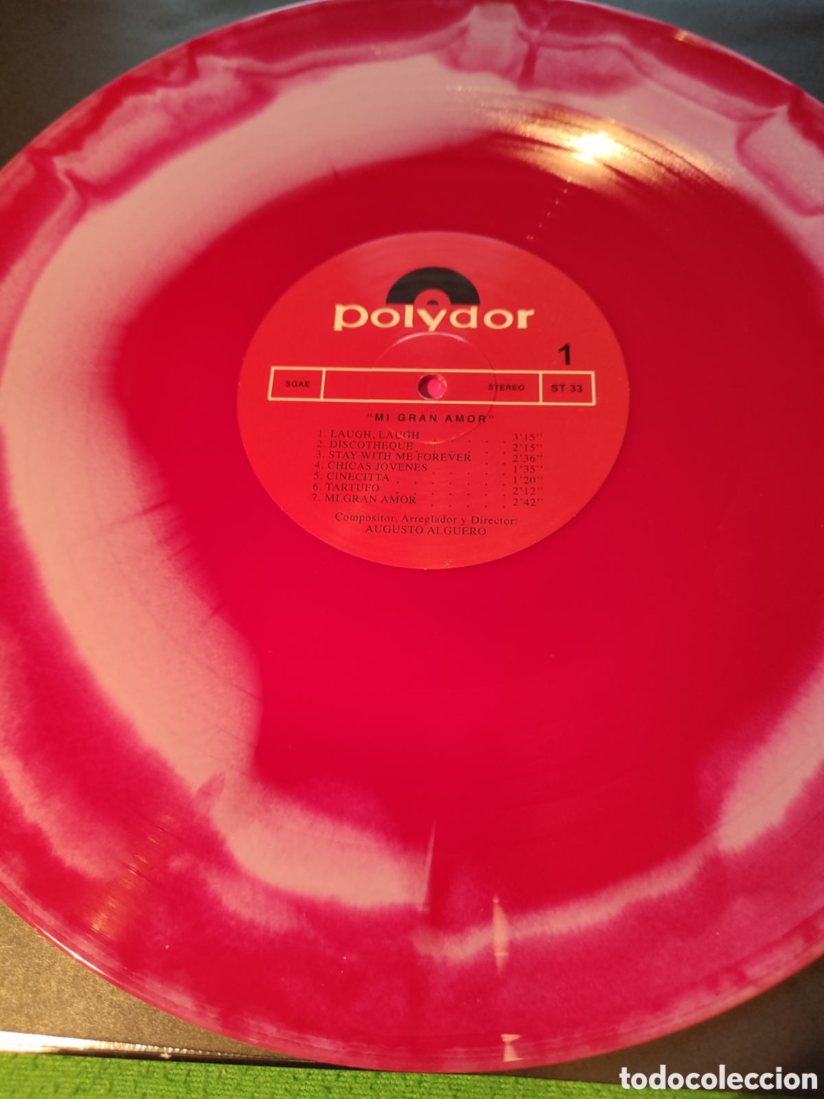 Discos de vinilo: Augusto Alguero - Mi gran amor - Foto 3