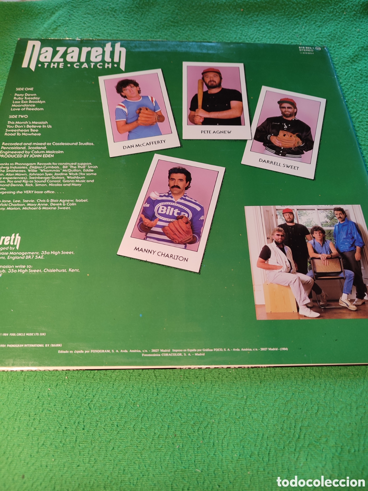 Discos de vinilo: Nazareth - The Catch - Foto 2