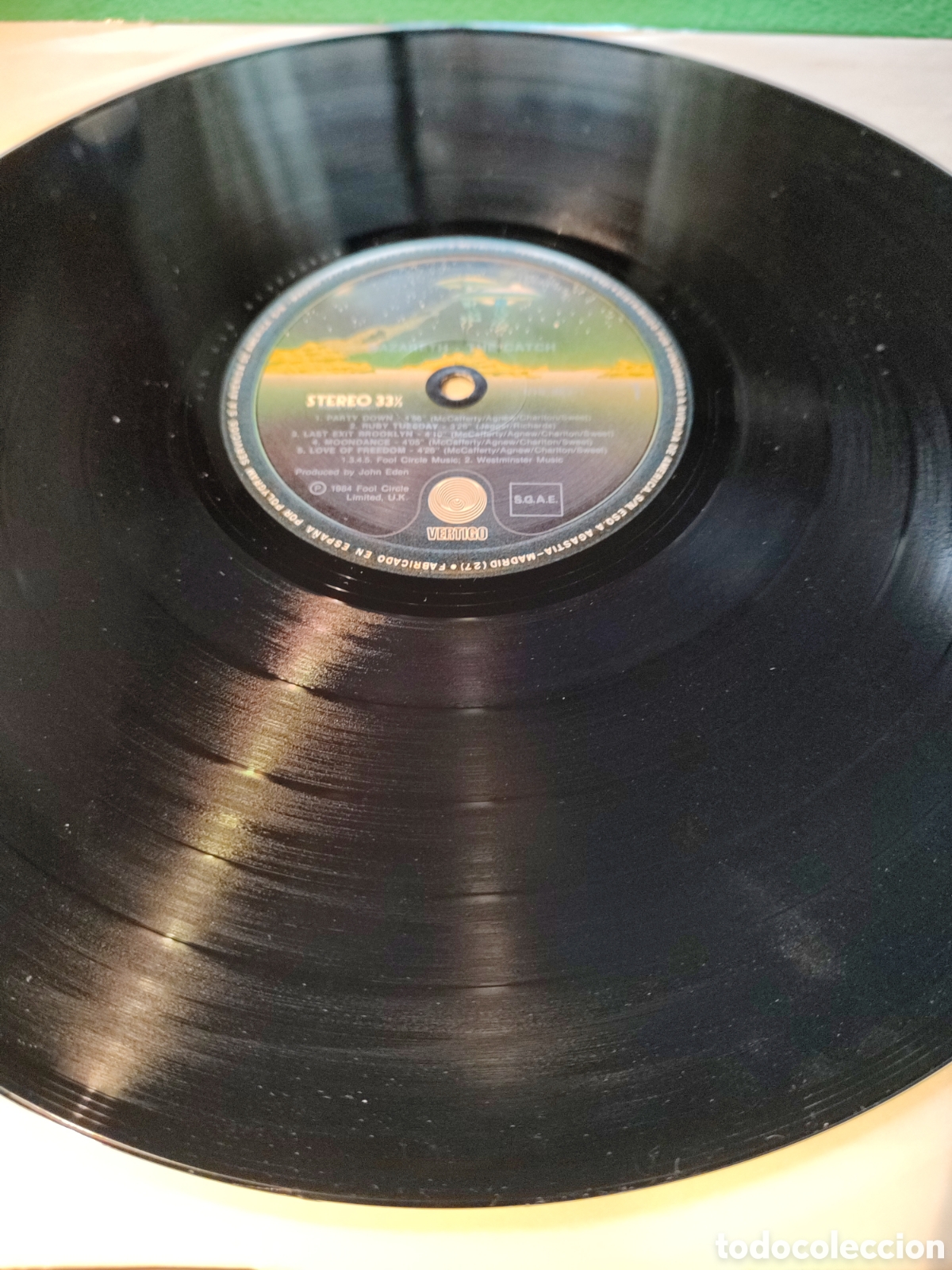Discos de vinilo: Nazareth - The Catch - Foto 3
