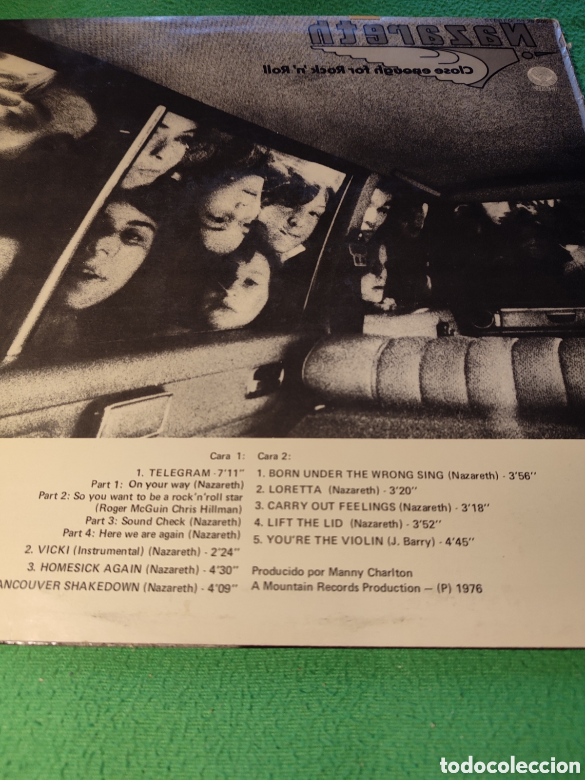 Discos de vinilo: Nazareth - Close enough for Rock n Roll - Foto 2