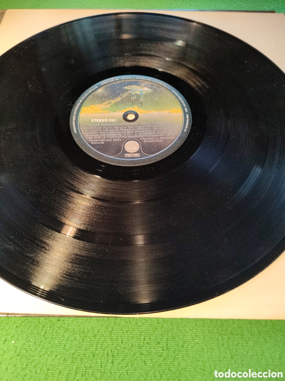 Discos de vinilo: Nazareth - Close enough for Rock n Roll - Foto 3