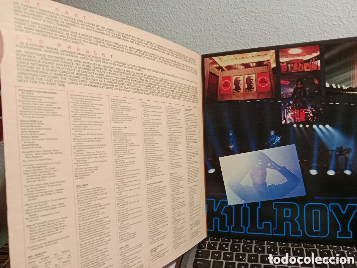Discos de vinilo: Styx - Kilroy was here (EEUU 1983 gatefold) - Foto 2