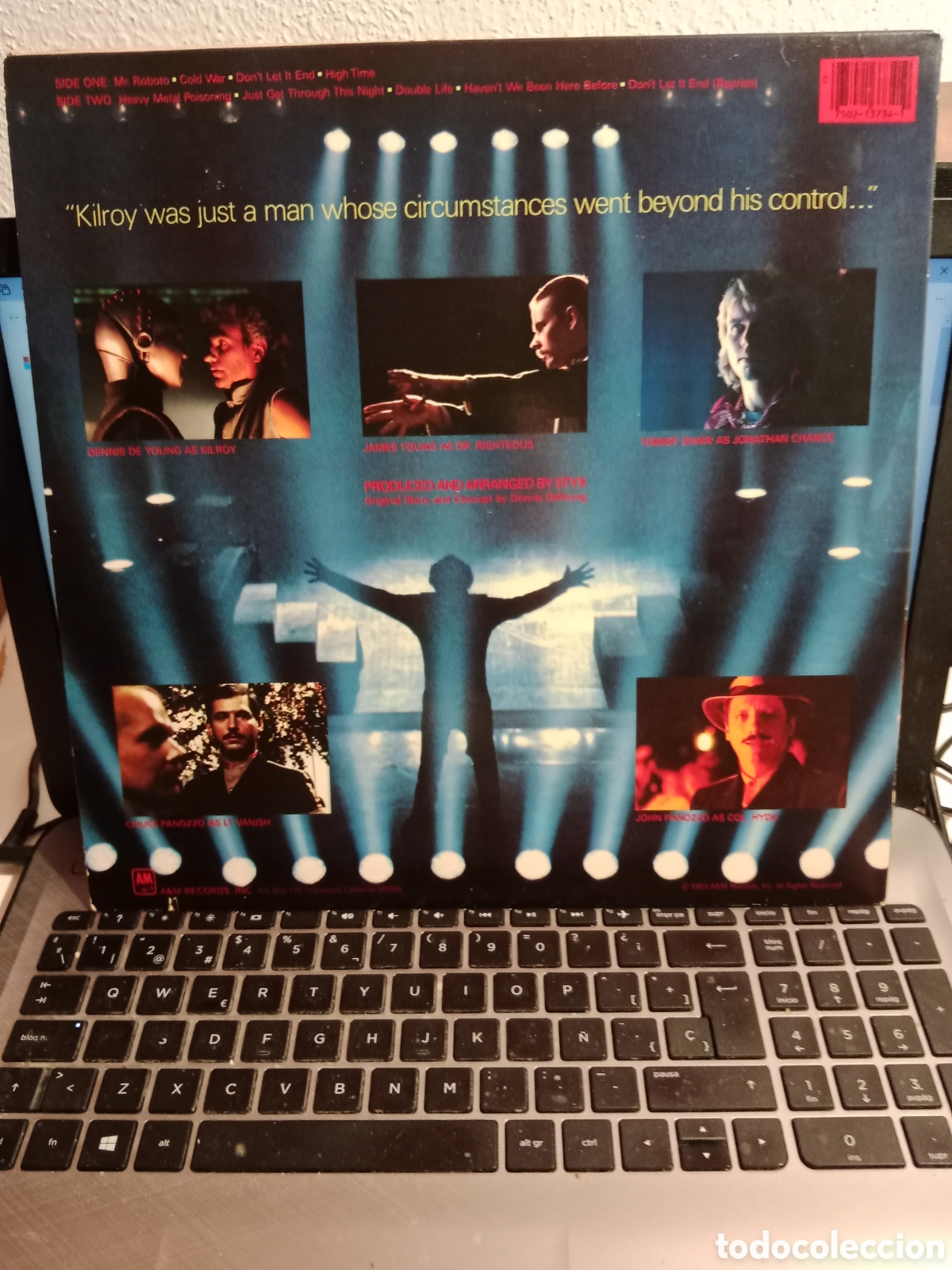 Discos de vinilo: Styx - Kilroy was here (EEUU 1983 gatefold) - Foto 3