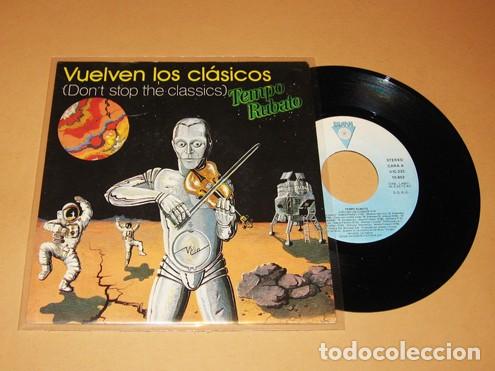 Discos de vinilo: TEMPO RUBATO - DONT STOP THE CLASSICS - SINGLE - 1985 - TEMAS DE ABBA EN VERSION DISCO / CLASSIC - Foto 1