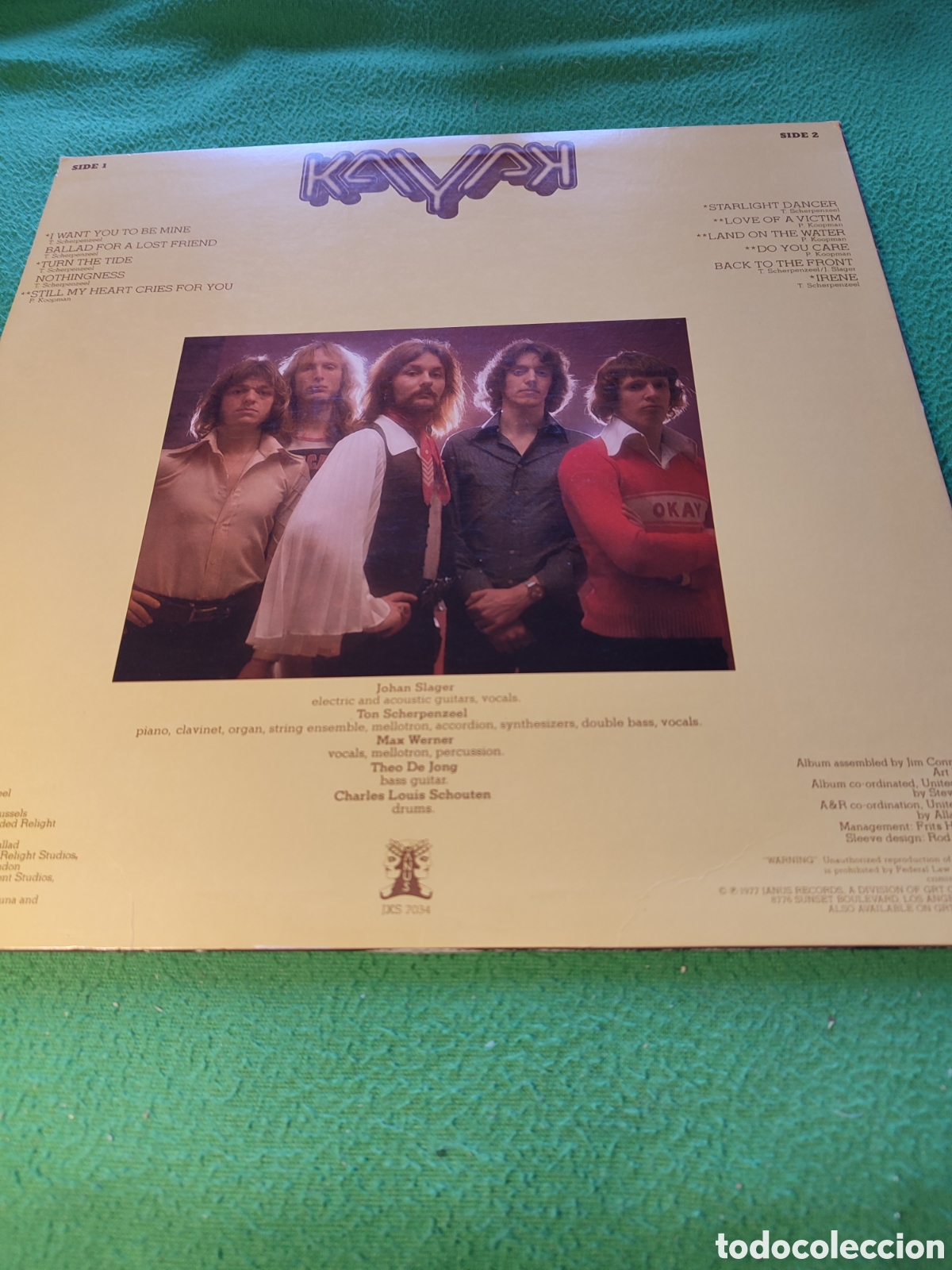 Discos de vinilo: Kayak - Starligt dancer - Foto 2