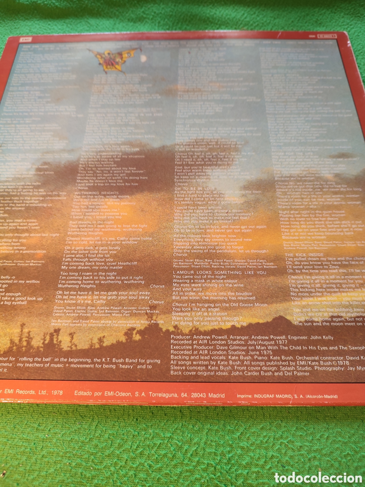 Discos de vinilo: Kate Bush - The Kick inside - Foto 2