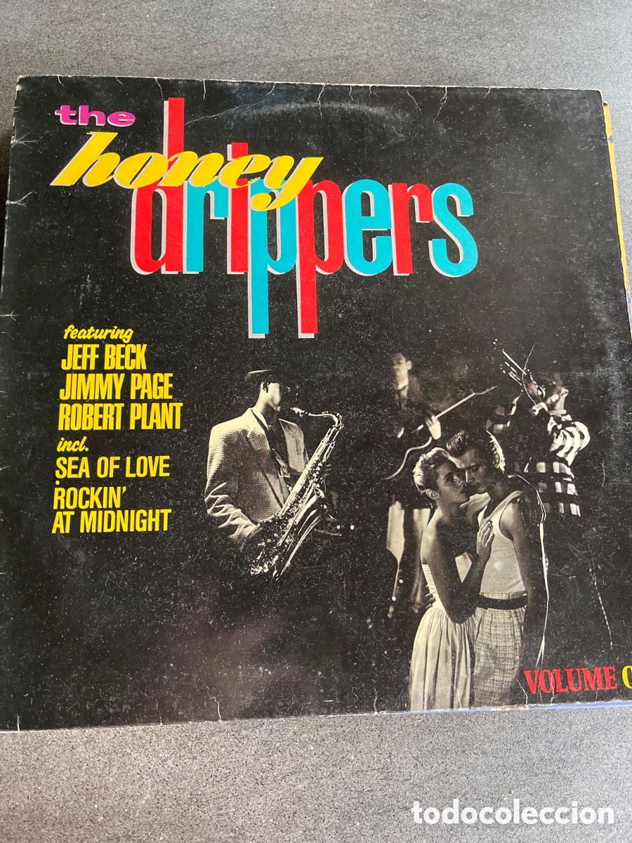 Discos de vinilo: LP THE HONEY DRIPPERS - Foto 1