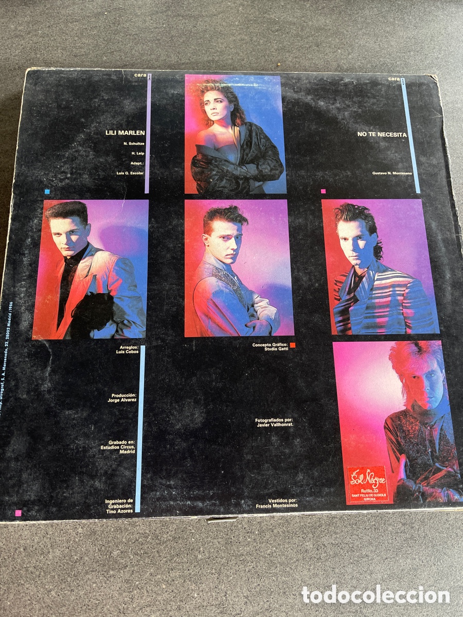 Discos de vinilo: MAXI SINGLE LILK MARLEN OLE OLE - Foto 2