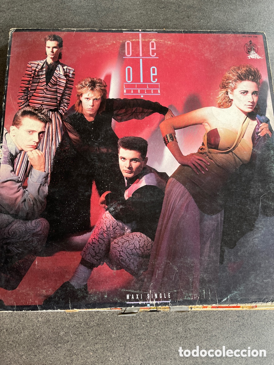 Discos de vinilo: MAXI SINGLE LILK MARLEN OLE OLE - Foto 1