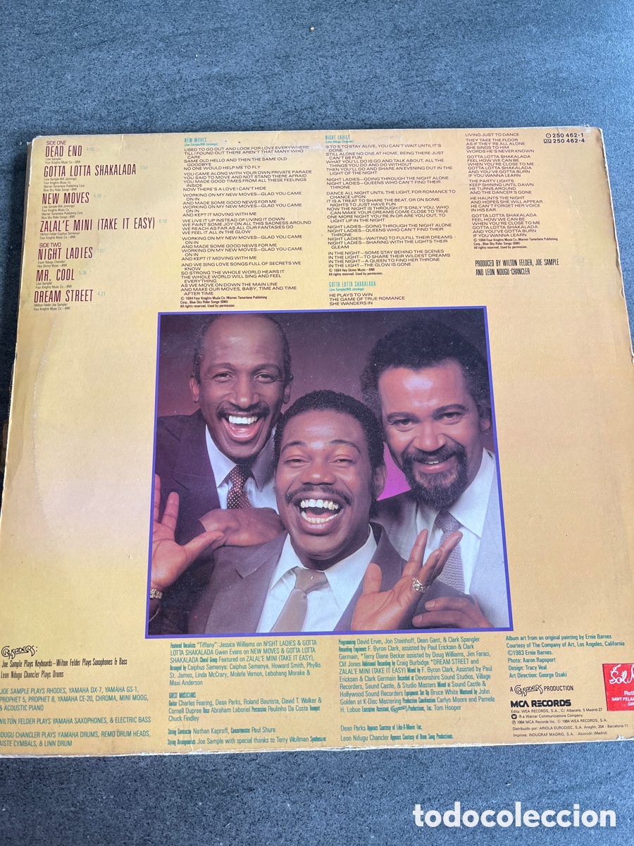 Discos de vinilo: LP GHETTO BLASTER - CRUSADERS - Foto 2