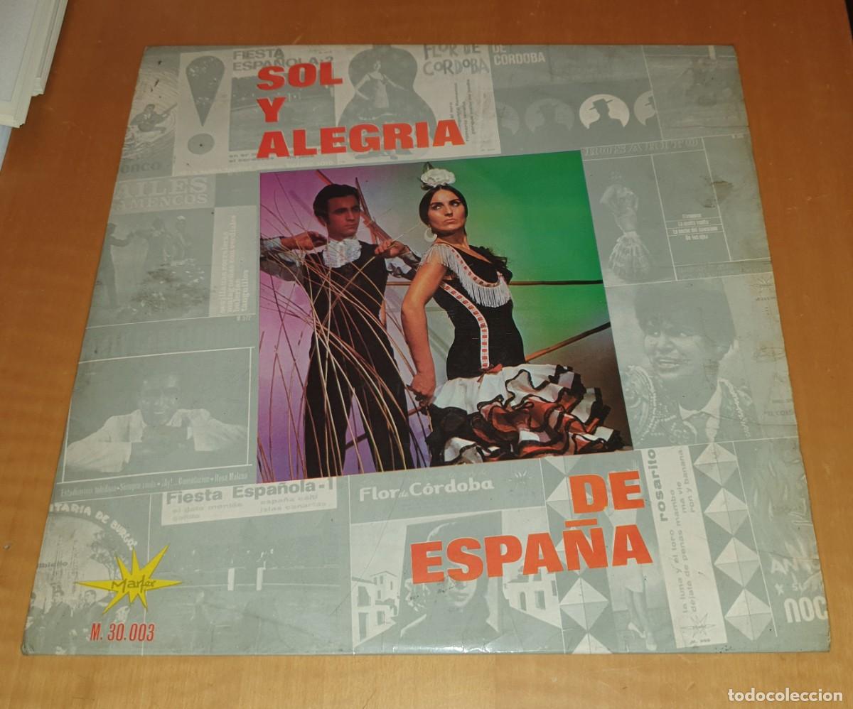 Vinyl records: Vinilo SOL Y ALEGR&Iacute;A DE ESPA&Ntilde;A. Carpeta sencilla. Editado por HISPAVOX en 1965.