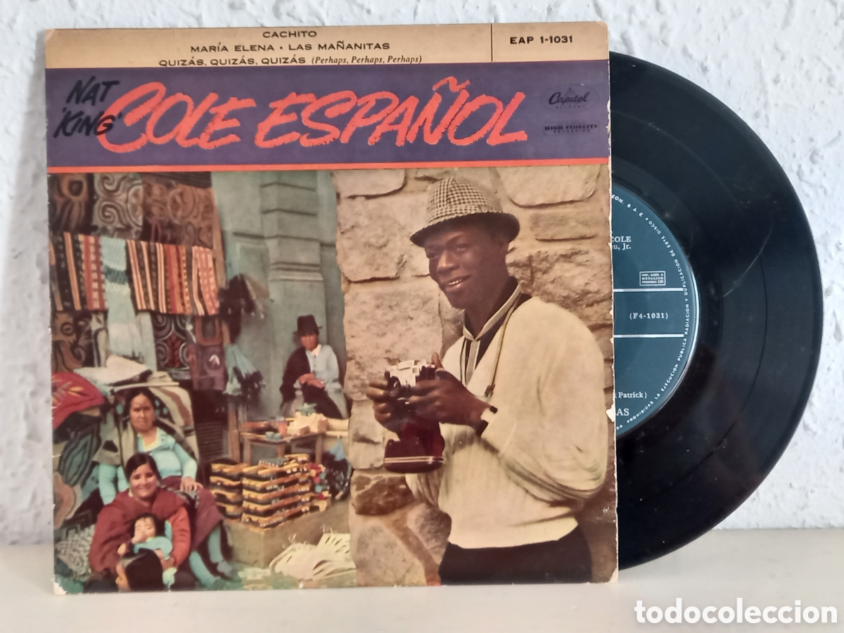 Discos de vinilo: Nat King Cole Espa&ntilde;ol. Cachito... EP - Foto 1